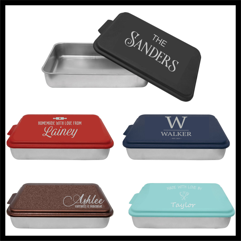 Cake Pan - (Laser Engraved)