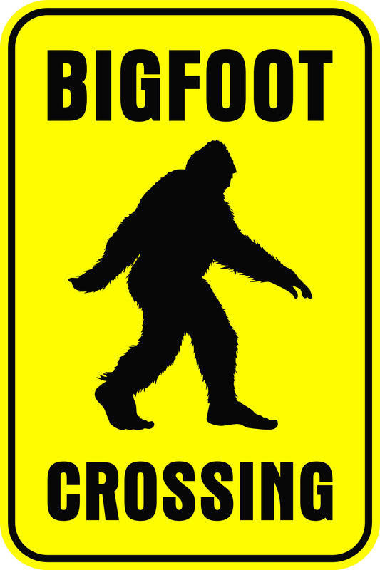 BIGFOOT CROSSING - Sign