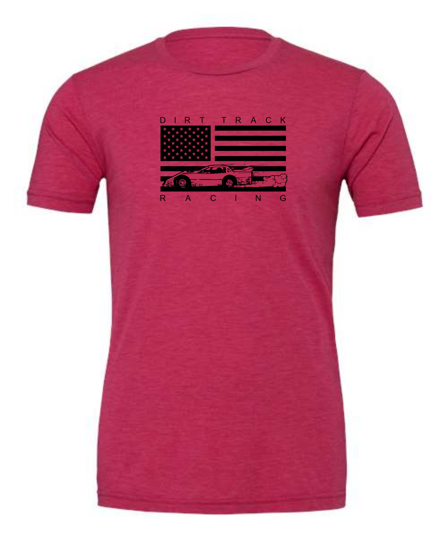 DIRT TRACK RACING AMERICAN FLAG