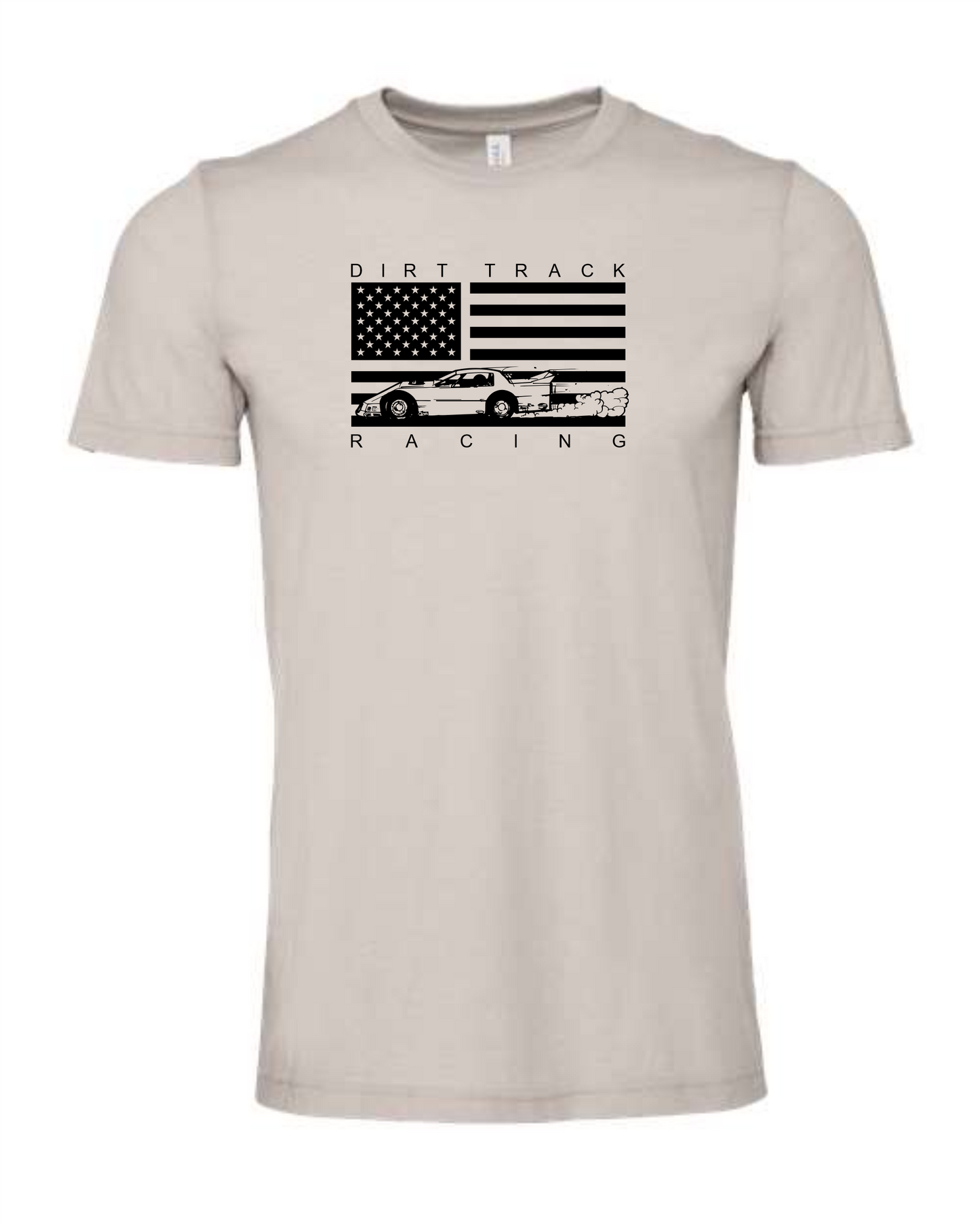 DIRT TRACK RACING AMERICAN FLAG