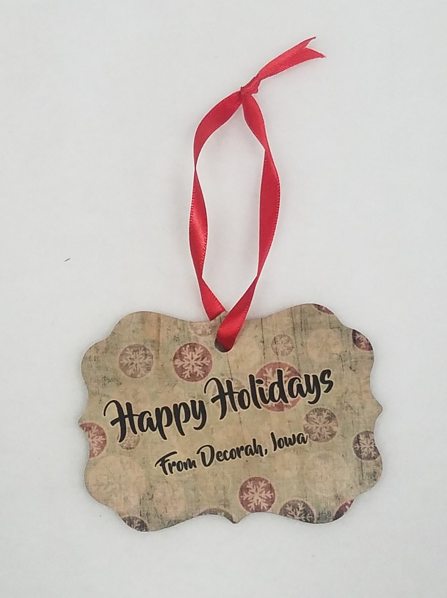 Decorah Holiday Ornament