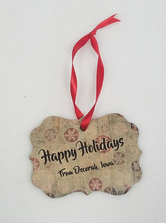 Decorah Holiday Ornament