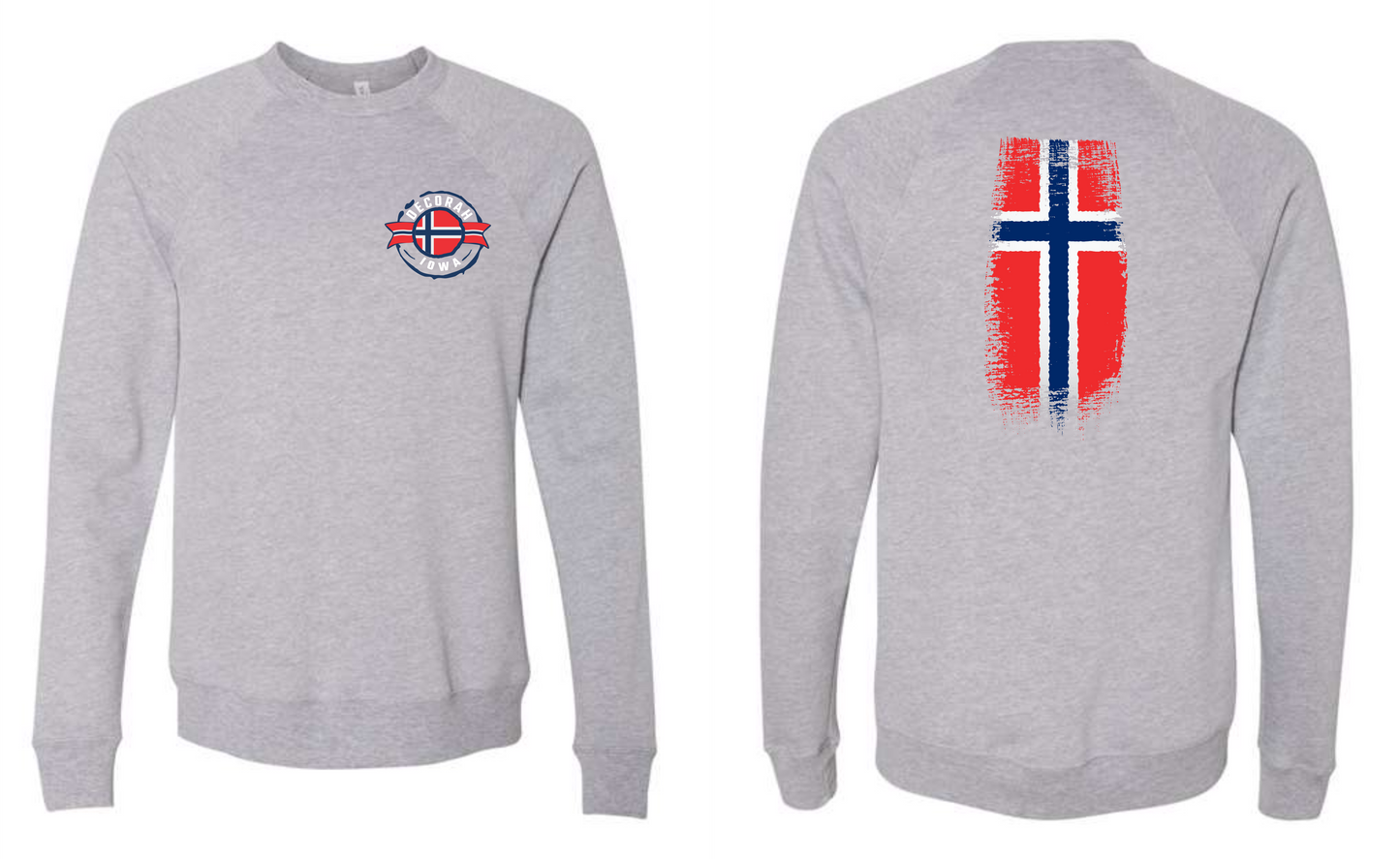 Decorah Norwegian Pride - Crew Sweatshirt