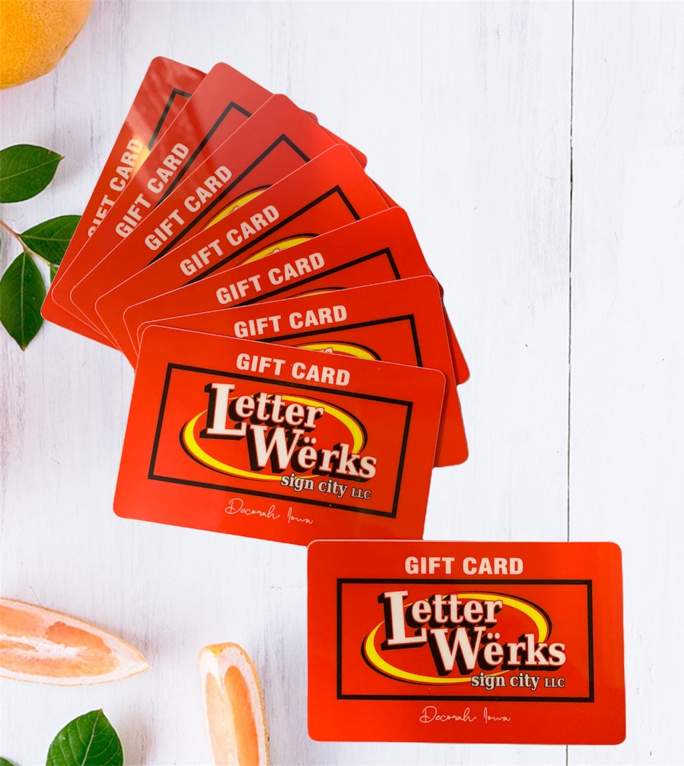 LetterWërks Gift Cards