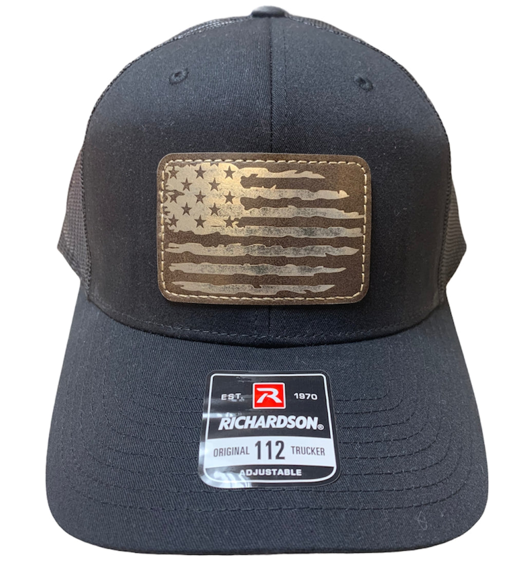 Leather Patch Cap