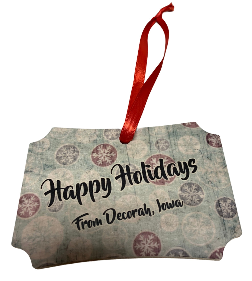 Decorah Holiday Ornament